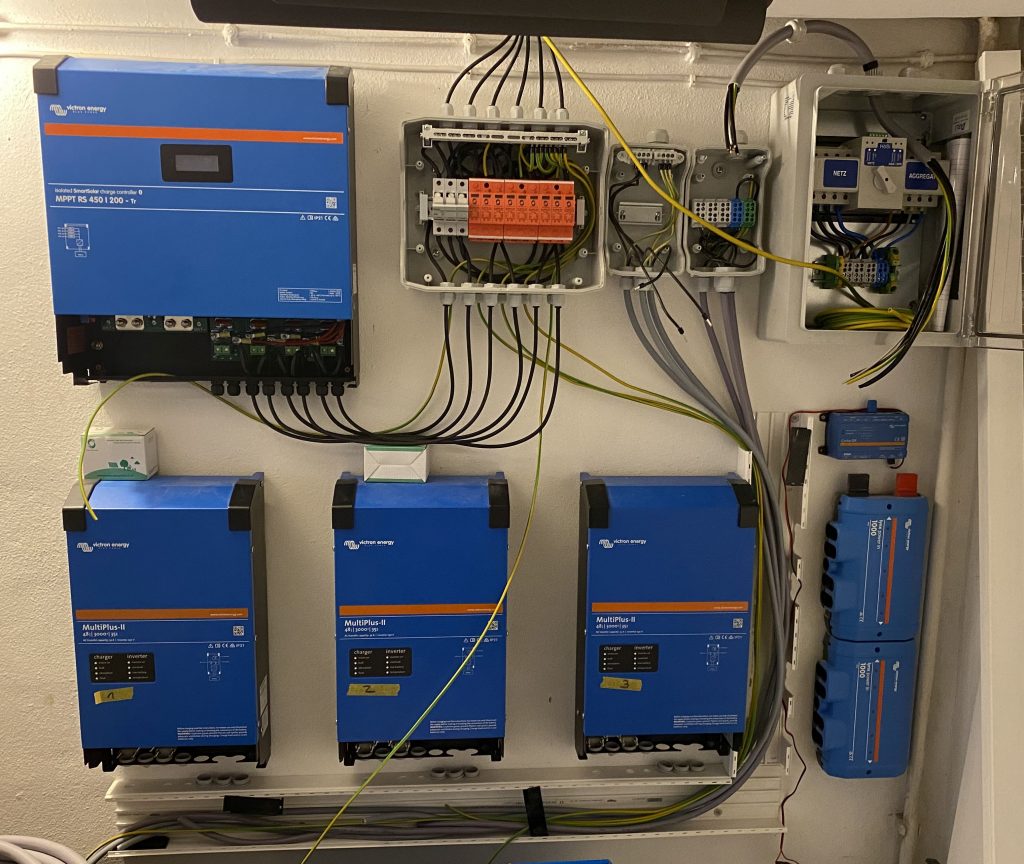 Victron Energy Heimspeicher mit Notstrom oder Ersatzstrom Option